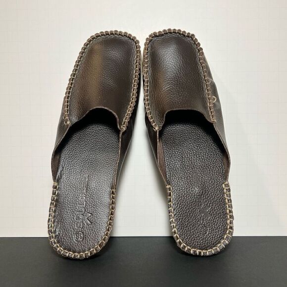 Womens SOUL OF AFRICA Nerina Khulani Leather Slip On Loafers / Size 7.5 - EU 38 - Picture 6 of 9